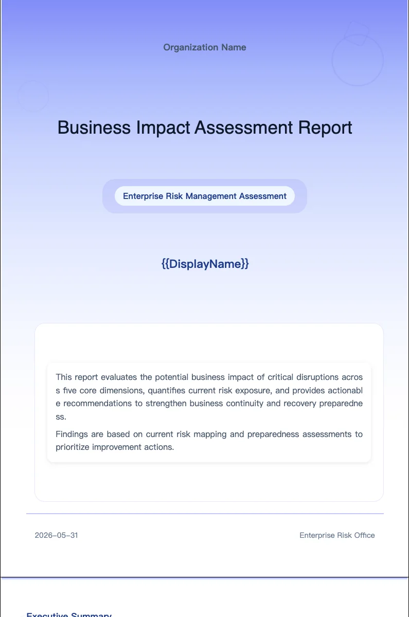 AI Report Preview