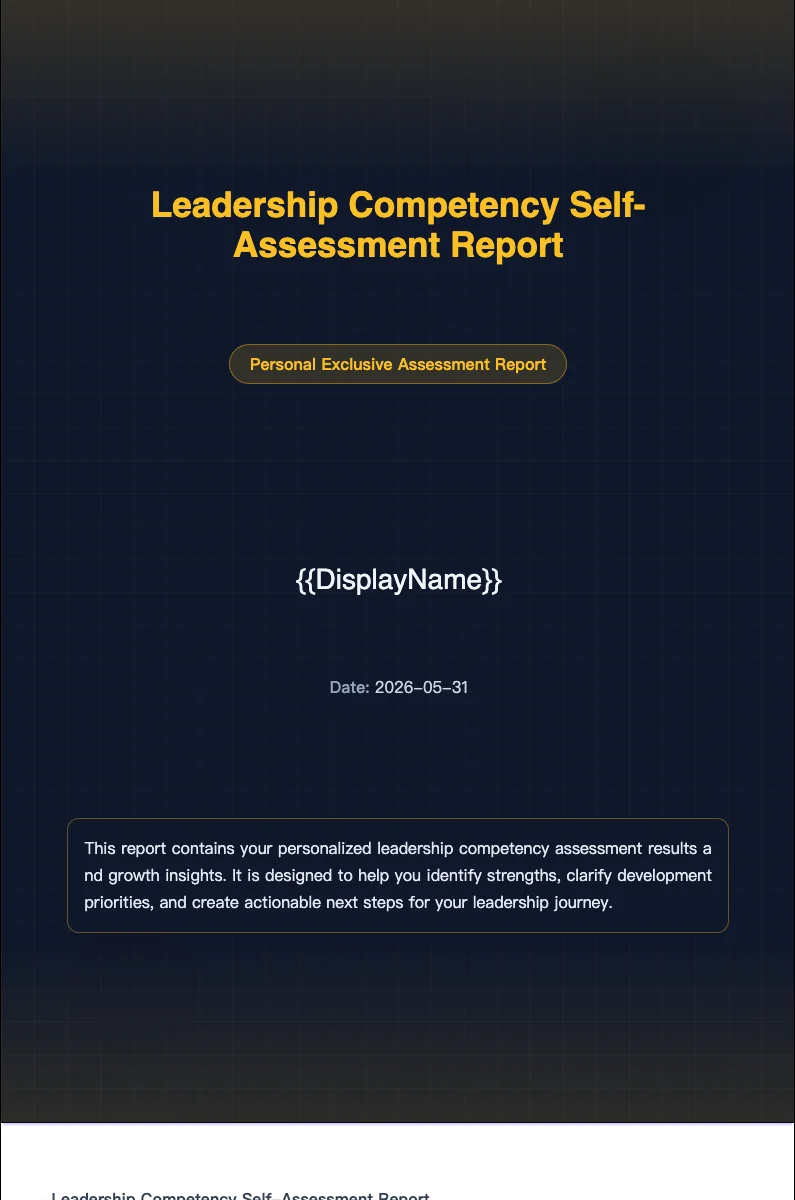 AI Report Preview