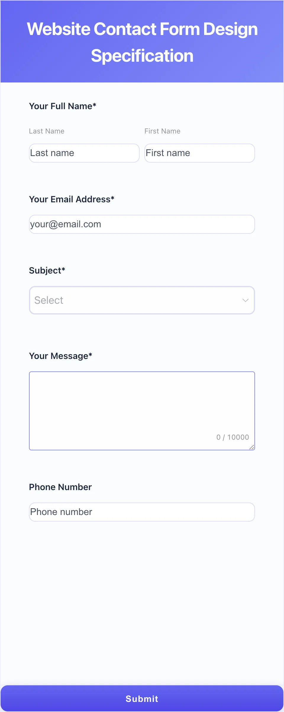 Contact Form
